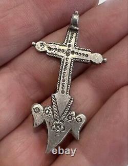 Rare Old Regional Cross 17/18 Same Silver Mixed