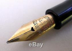 Rare Pen In Sterling Silver Pen Gold 18 Ct Old Collection Debut 1900