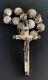 Rare Ancient Large Silver Thurible And Mother-of-pearl Antique Rosary