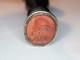 Rare Antique Silver Seal Stamp, Carnelian Intaglio And Blackened Wood