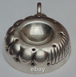 Rare antique solid silver wine taster Minerve control 90.81 grams engraved A. TORTET