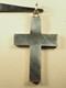 Regional Cross Antique Silver Reliquary