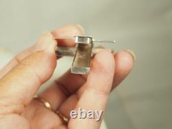 Regional Cross Antique Silver Reliquary