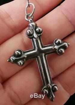 Rosary Ancient Superb Job In Solid Silver