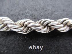 SUPERB ANTIQUE SOLID SILVER (835) CHOKER NECKLACE, 46 cm