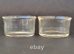 SUPERB antique pair of salt cellars in solid silver Art Nouveau Charles Murat