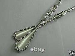 Service A Salad Solid Silver Old XIX Server Piece Sterling Silver 19th 224g