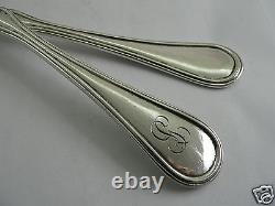 Service A Salad Solid Silver Old XIX Server Piece Sterling Silver 19th 224g