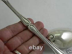 Service A Salad Solid Silver Old XIX Server Piece Sterling Silver 19th 224g