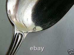 Service A Salad Solid Silver Old XIX Server Piece Sterling Silver 19th 224g