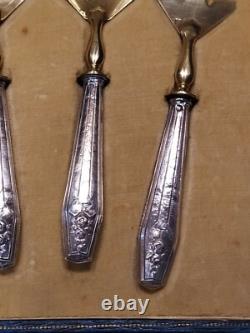 Service for Appetizers and Small Delicacies in Antique Silver