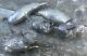 Set Of Zoomorphic Pill Boxes Ancient Asia Solid Silver Hallmarked