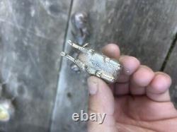 Set of Zoomorphic Pill Boxes Ancient Asia Solid Silver Hallmarked