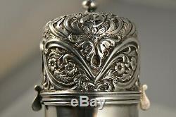 Shaker Old Sterling Silver Antique Silver S. Sugar Shaker Birmingham XIX