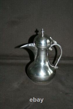 Silver Antique Teapot Uni Arabic Poinçon 275 Gr