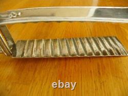 Silver Asparagus Tongs, Antique Solid Silver, Silversmith Thomas Hippolyte, 224 Grams.