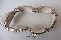 Silver Bracelet, 925 Silver, Beautiful Antique Solid Silver Bracelet