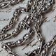 Silver Sautoir 19th Century Antique Long Necklace 146 Cm Beautiful Mesh