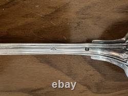 Silver Serving Stew Spoon. 100 g / Antique Silverware