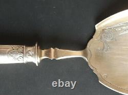 Silverware Old 19th Ice Shovel Solid Silver Punch Minerve 115 Grs