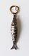 Small Articulated Fish Pendant Argent And Or Silver Jewel Antique Fish