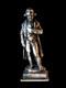 Small Antique Sculpture Of Napoleon I, Solid Silver, 19th Century Style