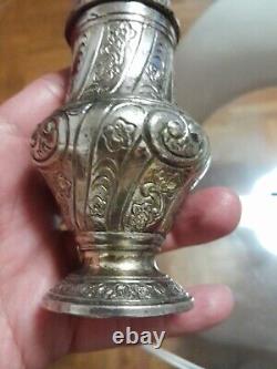 Solid Silver 280g Essential Oil or Antique Perfume Diffuser 19th Century