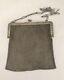 Solid Silver Mesh Bag Antique 19th Century 259grs Hallmarked