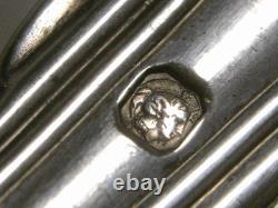 Solid Silver Minerva Hallmark Antique Flatware Fork Spoon Uni Flatware