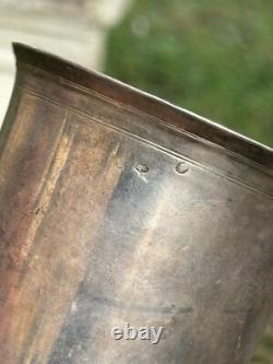 Solid Silver Tumbler from the Ancien Régime, 18th Century France