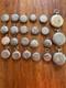 Solid Silver And Gold Decoration. 23 Cases Of Vintage Watches. Total 236 G.