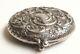 Solid Silver Antique Mirror Powder Compact From Around 1900, 46 Grams