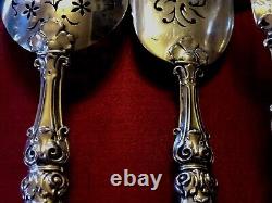 Splendid And Old Service In Mignardises In Solid Silver