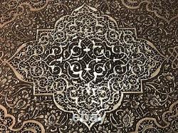 Splendid Antique Box or Case Made Entirely of Solid Persian Silver