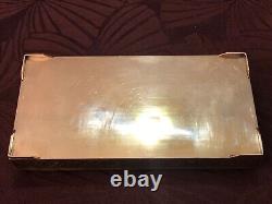 Splendid Antique Box or Case Made Entirely of Solid Persian Silver