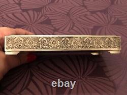 Splendid Antique Box or Case Made Entirely of Solid Persian Silver