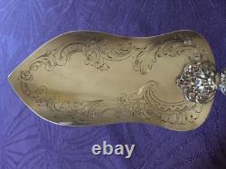 Splendid and Antique Cake Server entirely made of solid silver