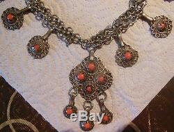 Sublime Berbere Necklace, Old Kabyle, Ethnic Jewel Maghreb, Kabylie