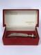 Sublime Rare Antique Puiforcat Solid Silver Fountain Pen With Telephone Dial Turn.