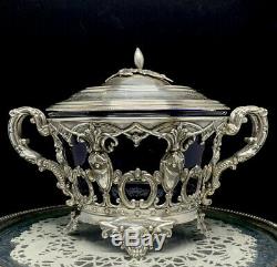 Sugar Jam Former Sterling Silver XIX Minerva Massat Brothers Napoleon III