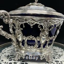 Sugar Jam Former Sterling Silver XIX Minerva Massat Brothers Napoleon III