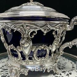 Sugar Jam Former Sterling Silver XIX Minerva Massat Brothers Napoleon III