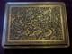 Superb Antique Cigarette Case Entirely Made Of Sterling Silver And Vermeil, Persia