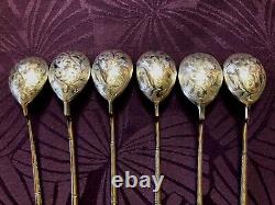 Superb, Old And Lourdes Spoons In Solid Silver Russia Year 1844 And 1846
