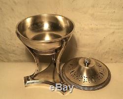 Superb Old Brule Perfume Athenian In 1900 Silver Hallmarked 634gr