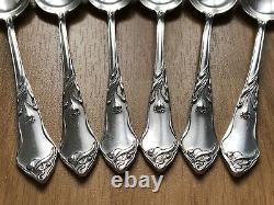 Superb Rare 6 Old Little Cuilles Art New Argent Massif Kaltenbach