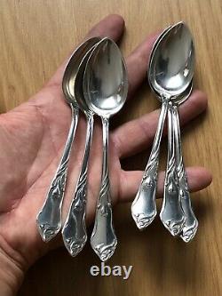 Superb Rare 6 Old Little Cuilles Art New Argent Massif Kaltenbach