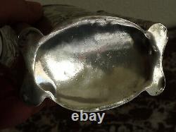 Superb Very Rare Old Solid Silver Tea Box Chinese Decor 19th