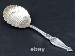 Superb antique silver mignardise spoon by silversmith Paul Canaux & Co.