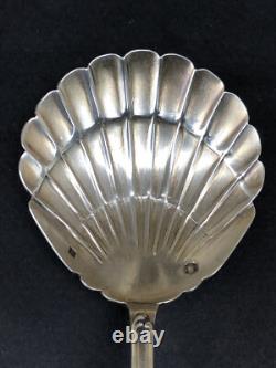 Superb antique silver mignardise spoon by silversmith Paul Canaux & Co.